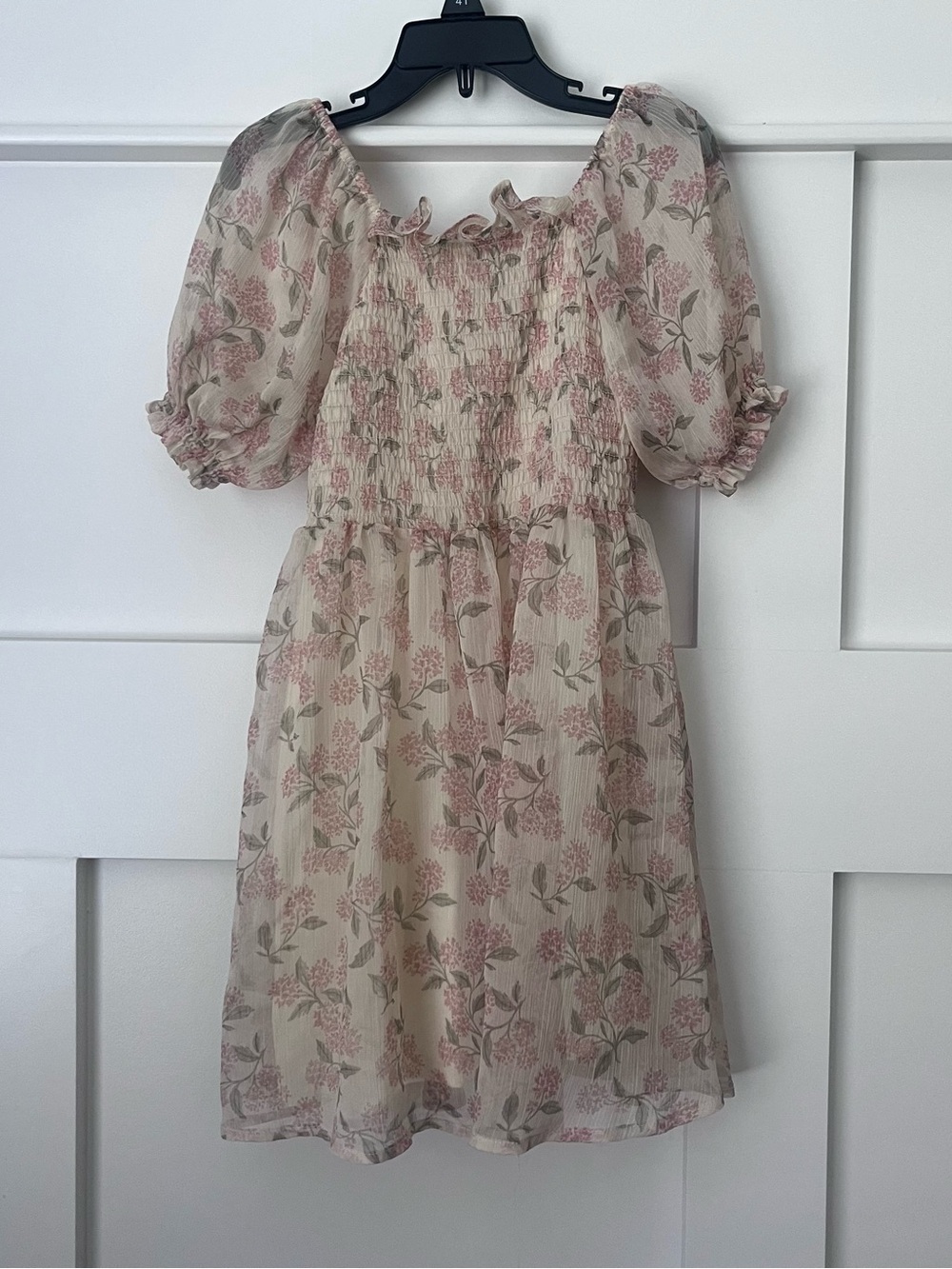 Noralee (6y) puffed sleeve dress